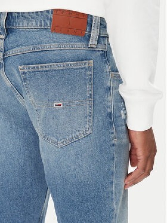 Tommy Jeans Szorty jeansowe Ronnie DM0DM21331 Niebieski Regular Fit