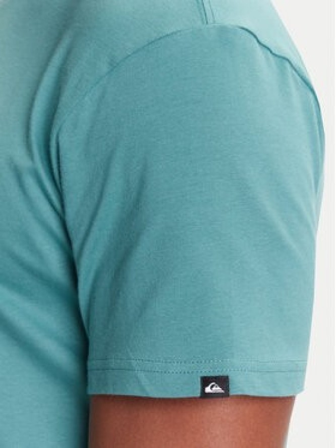 Quiksilver T-Shirt EQYZT08174 Zielony Regular Fit