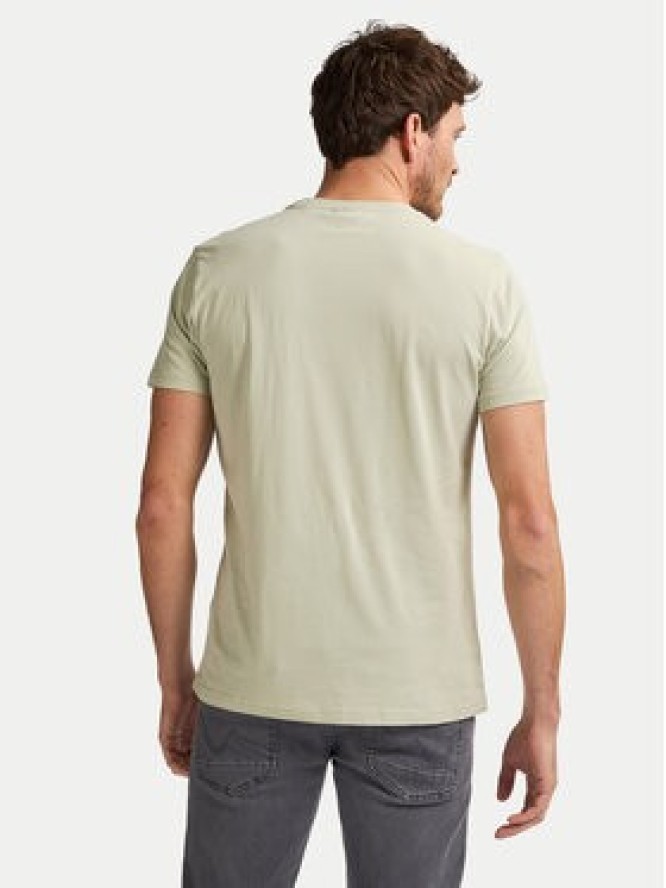 Petrol Industries T-Shirt M-ROS-TSR002 Zielony Regular Fit
