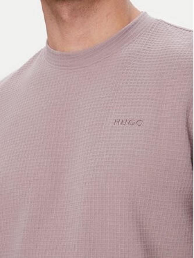 HUGO T-Shirt Austin 50532011 Różowy jasny Regular Fit