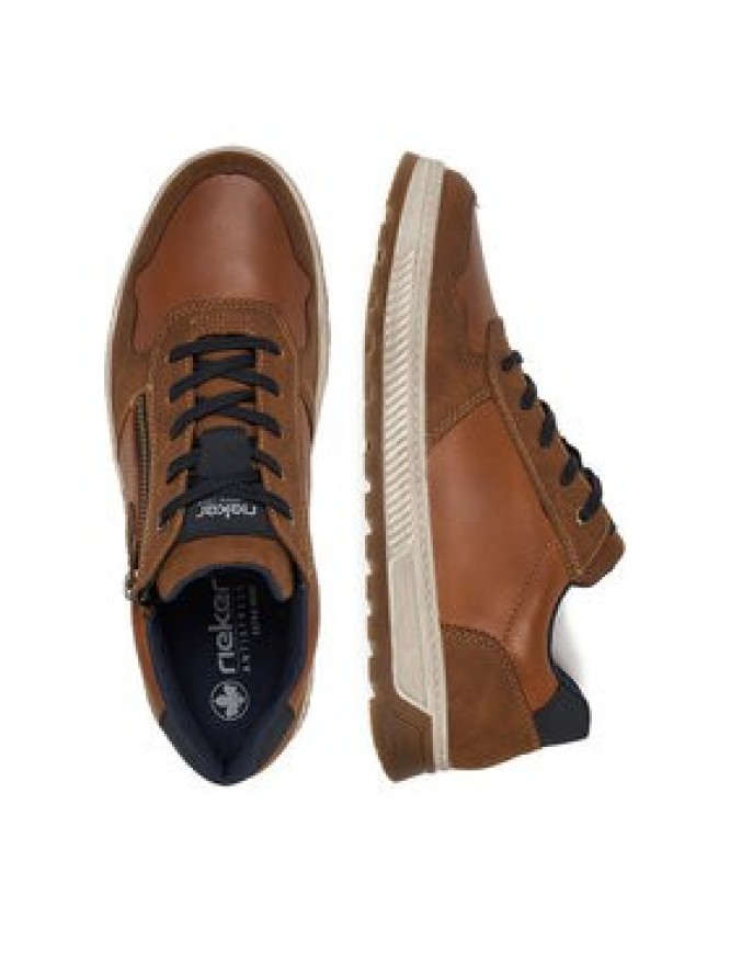 Rieker Sneakersy 37029-25 Brązowy