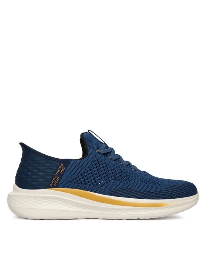 Skechers Sneakersy Slade 210810/BLU Niebieski