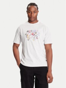 New Balance T-Shirt MT53905 Szary Regular Fit