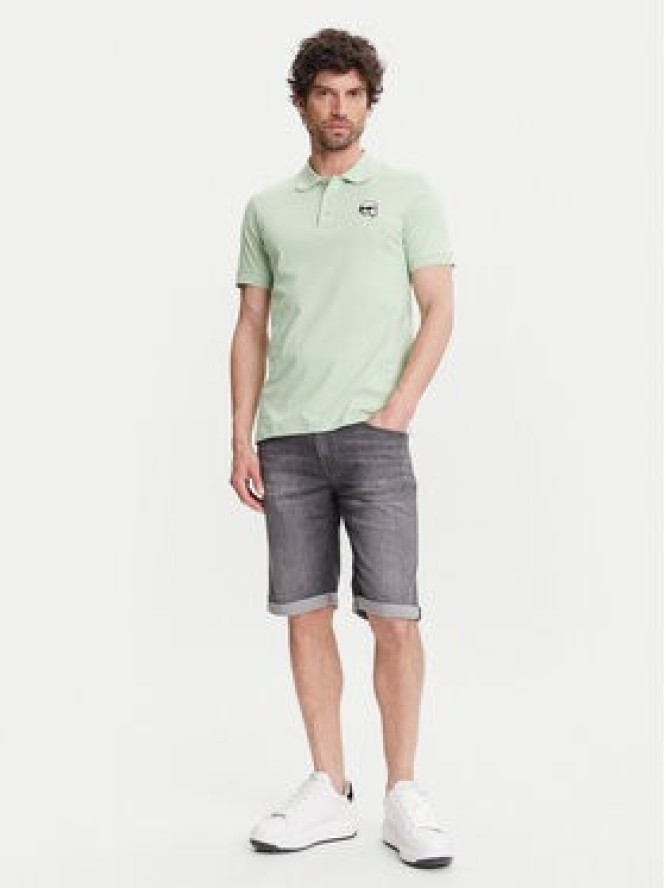 KARL LAGERFELD Szorty jeansowe 265820 552833 Czarny Regular Fit