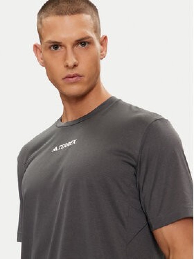 adidas T-Shirt Terrex Multi T-Shirt HM4048 Czarny Regular Fit