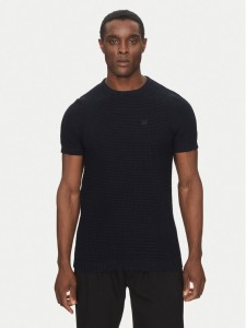Richmond X Sweter UMP25113TS Granatowy Regular Fit