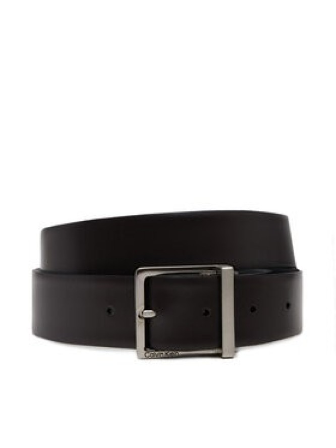 Calvin Klein Pasek Męski Adj/Rev Sleek Square 35Mm K50K512836 Czarny