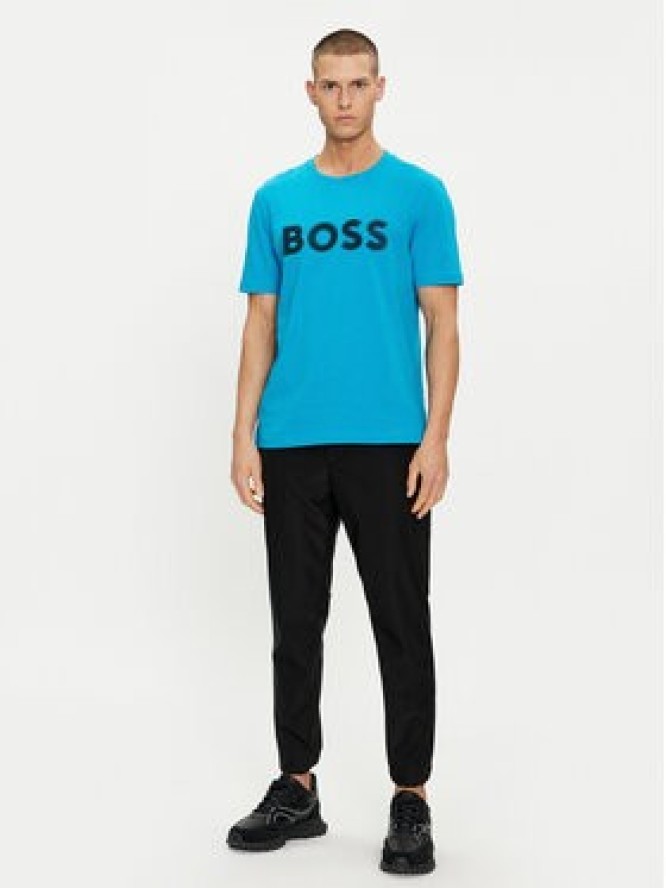 Boss T-Shirt 50512866 Niebieski Regular Fit
