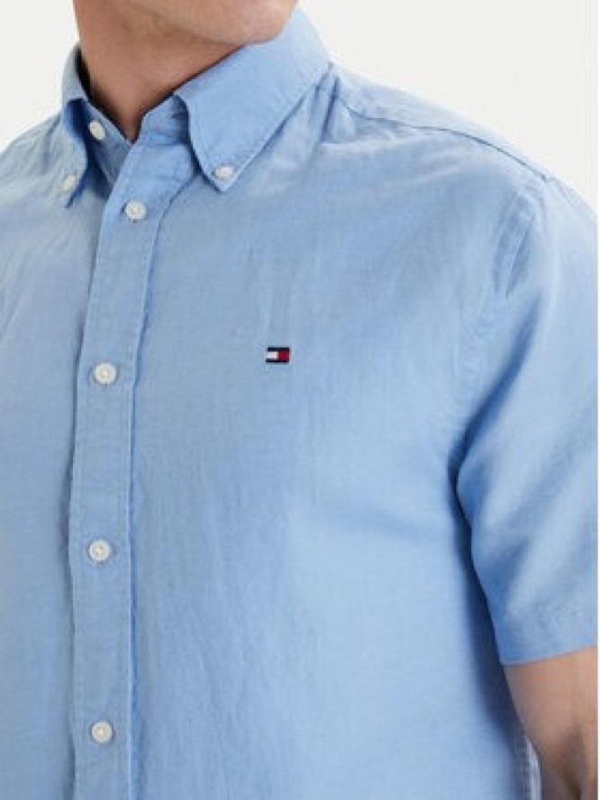 Tommy Hilfiger Koszula MW0MW42450 Niebieski Regular Fit