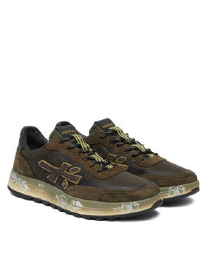 Premiata Sneakersy Nous Var 7731 Brązowy