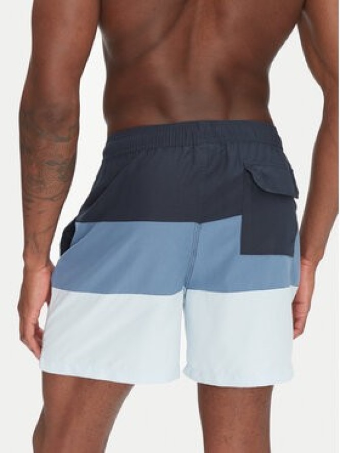 Barbour Szorty materiałowe Dale MSW0094NY91 Niebieski Regular Fit