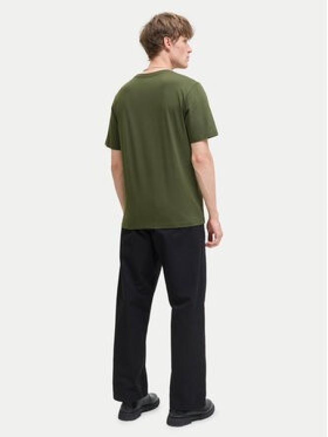 Jack & Jones T-Shirt Corp Logo 12151955 Zielony Standard Fit