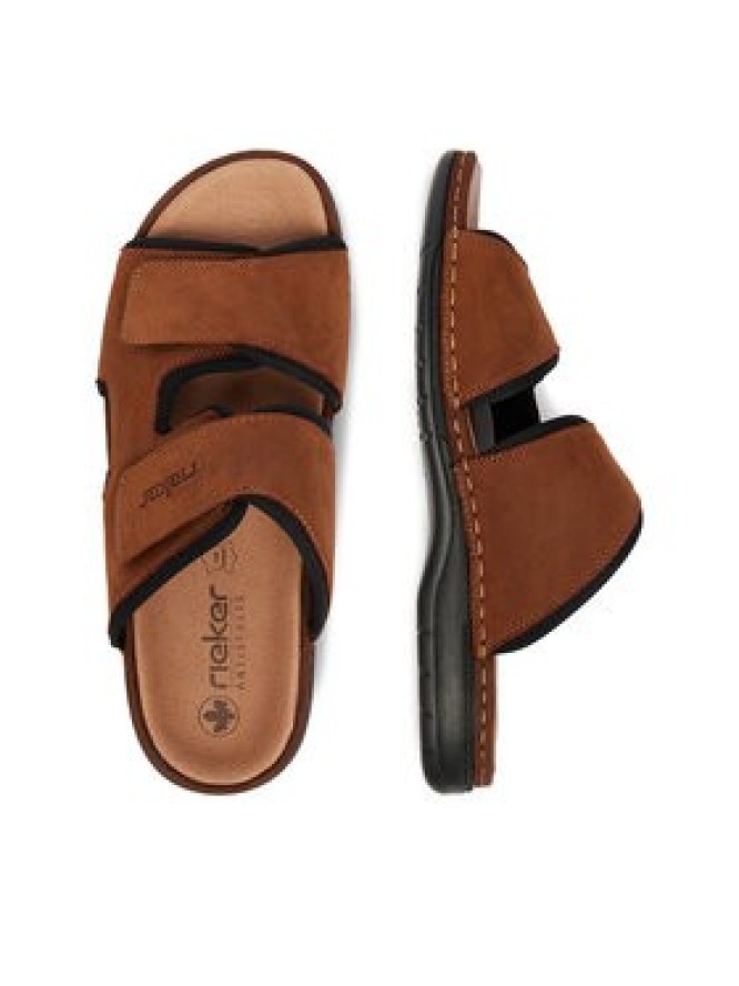 Rieker Klapki CEO-25559-25 Brązowy