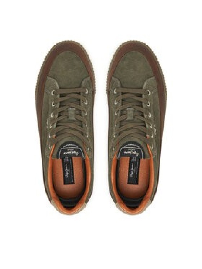 Pepe Jeans Sneakersy Ben Evolution M PMS300001 Khaki