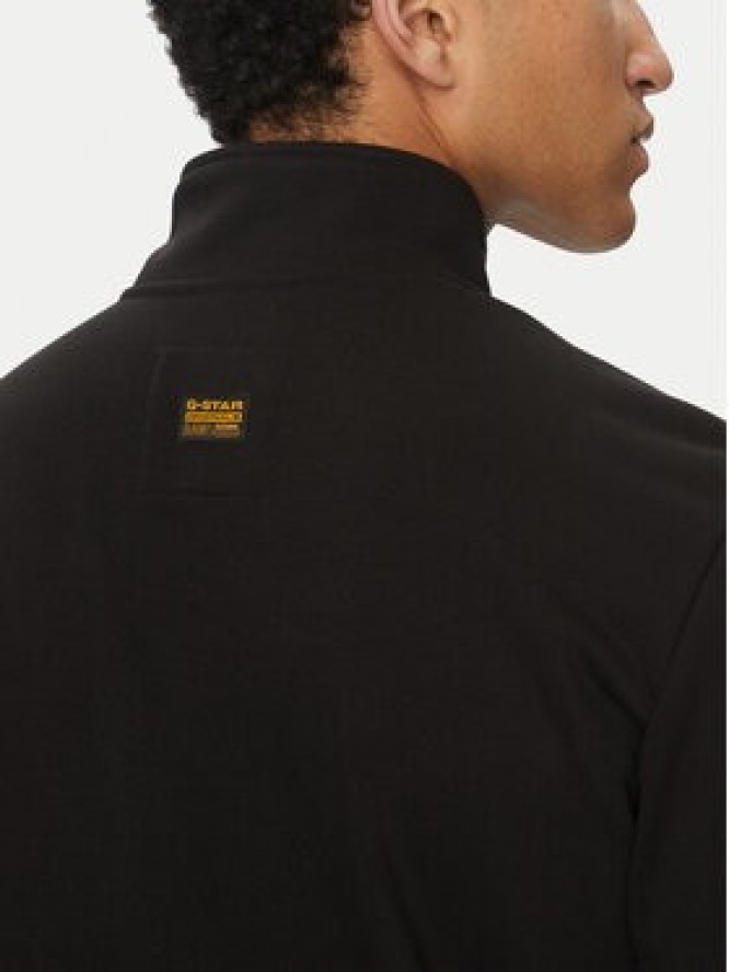 G-Star Raw Bluza Nifous Half Zip D26305-D566 6484 Czarny Regular Fit