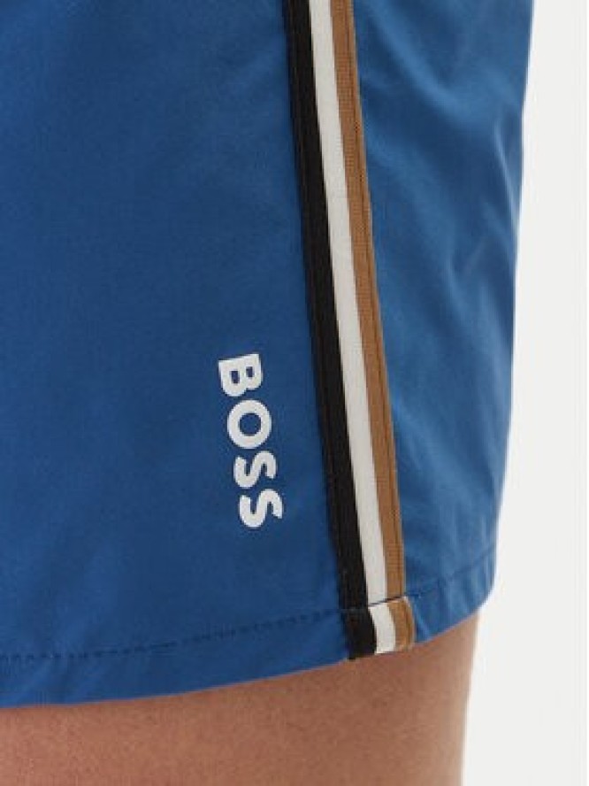 BOSS Szorty kąpielowe Iconic 50491594 Niebieski Regular Fit