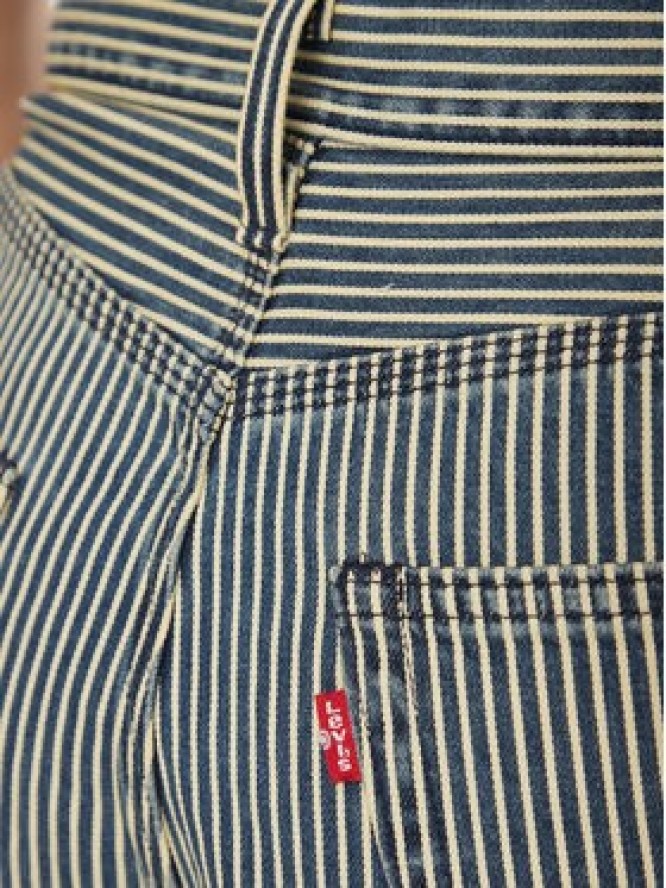 Levi's® Szorty jeansowe 568™ 001K8-0002 Czarny Loose Fit