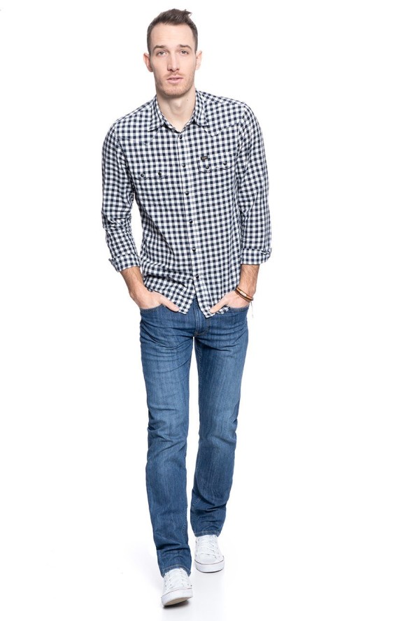 LEE SPODNIE MĘSKIE DAREN ZIP FLY TRUE BLUE L707ACHJ 112118047