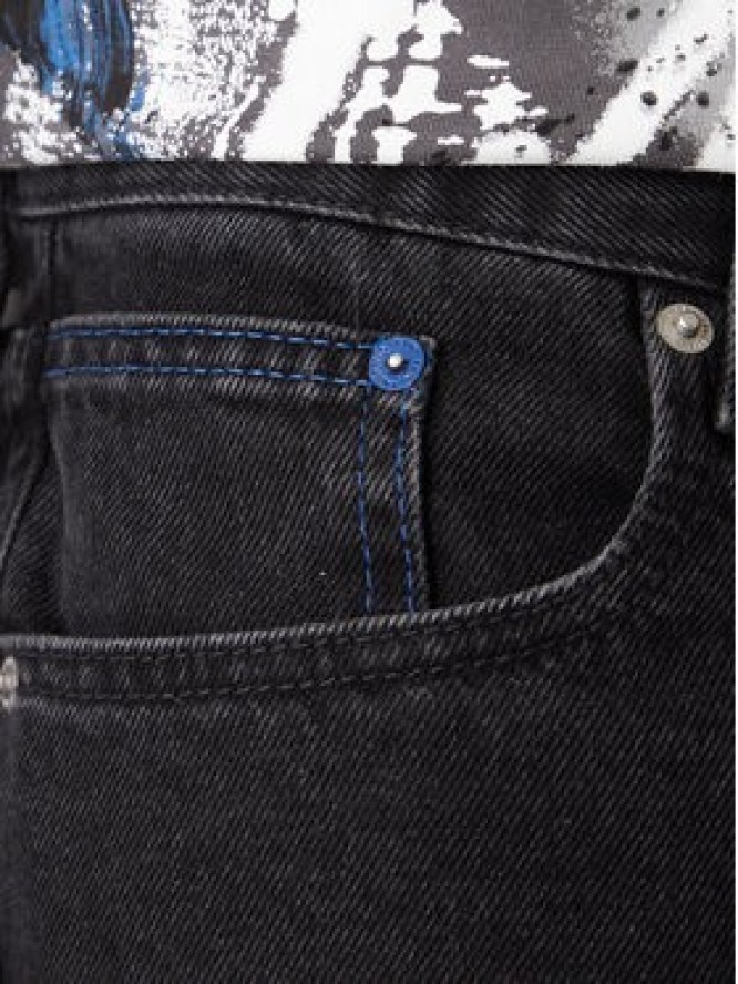Karl Lagerfeld Jeans Jeansy B1M10039 Czarny Straight Fit