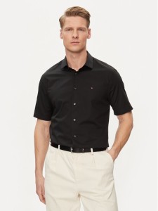 Tommy Hilfiger Koszula Core MW0MW34626 Czarny Slim Fit