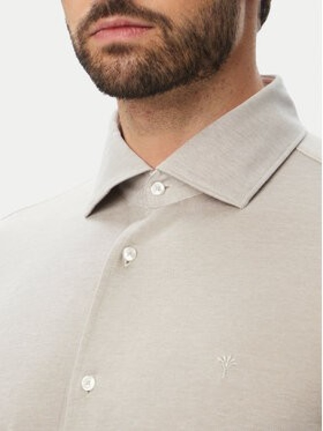 JOOP! Koszula Jsh-275Phil-Jk 30103980 Beżowy jasny Regular Fit