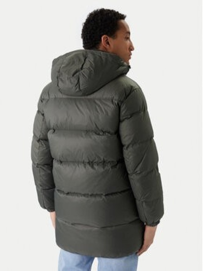 Tommy Jeans Kurtka puchowa Essential DM0DM20466 Zielony Regular Fit