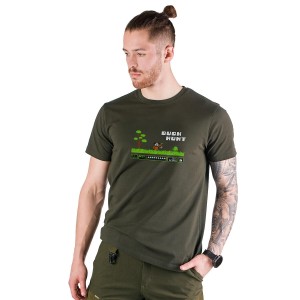 T-shirt myśliwski męski Tagart FNT Duckhunt Green z nadrukiem