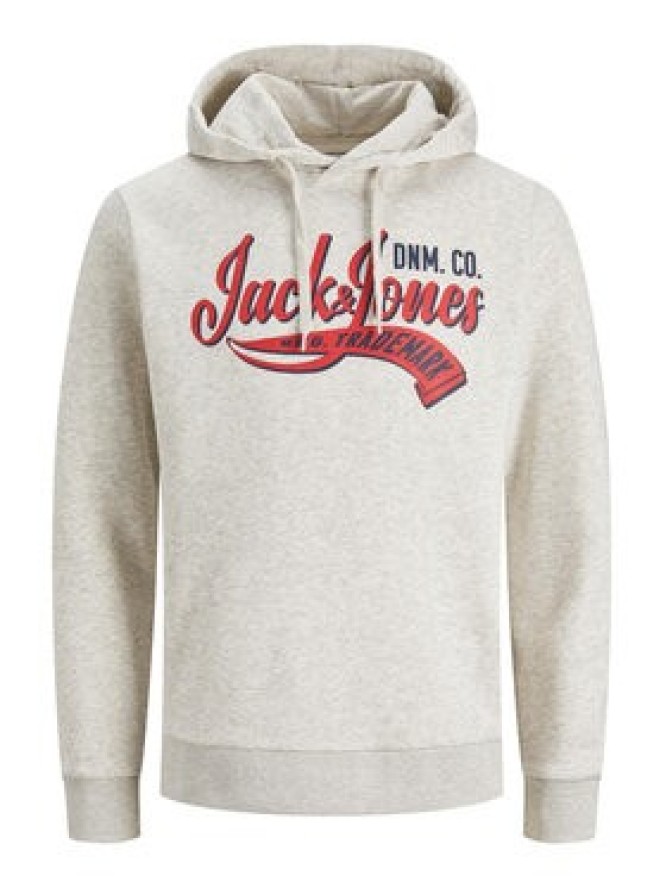 Jack & Jones Bluza Logo 12233597 Szary Standard Fit