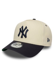 New Era Czapka z daszkiem New York Yankess All Star Game Patch E-Frame 60667700 Beżowy