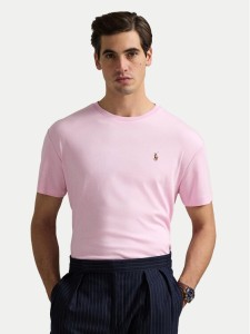 Polo Ralph Lauren T-Shirt 710740727010 Różowy Slim Fit