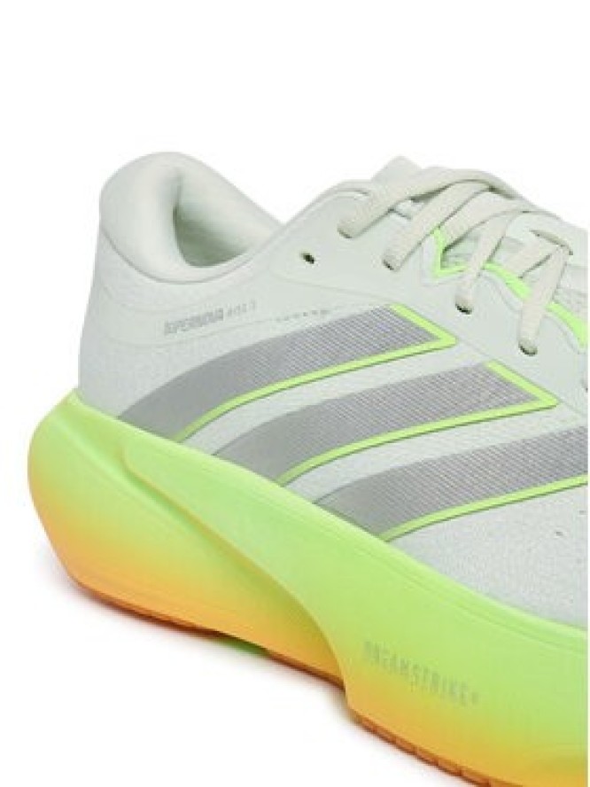 adidas Buty do biegania Supernova Rise 3 Running Shoes KI9227 Zielony jasny