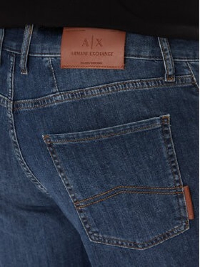 Armani Exchange Szorty jeansowe XM000073 AF13089 MB002 Granatowy Slim Fit