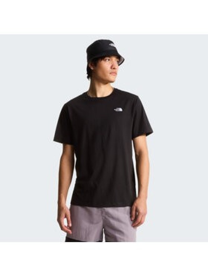 The North Face T-Shirt Evolution Simple Dome Tee Czarny Regular Fit