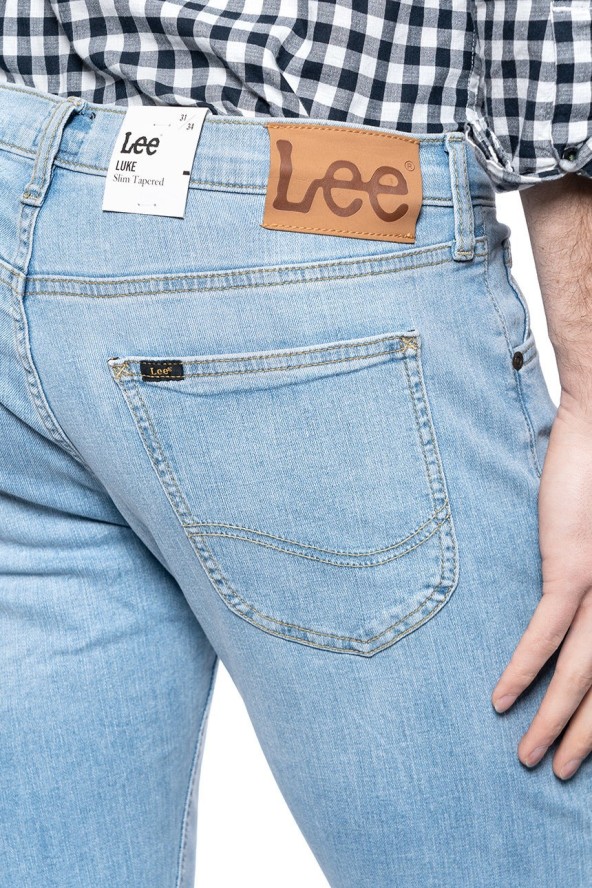 LEE SPODNIE MĘSKIE LUKE BLEACHED CODY L719NLUH 112119227