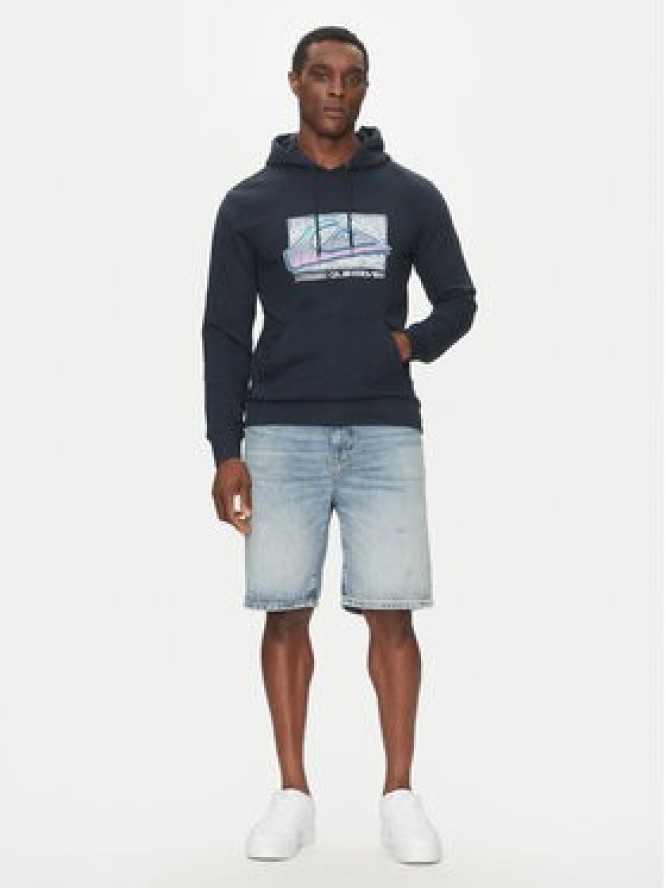 Quiksilver Bluza EQYFT05094 Granatowy Regular Fit
