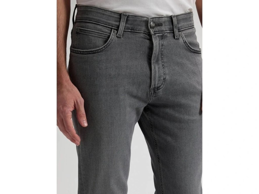 MESKIE SPODNIE LEE RIDER REGAL GRAY 112377695