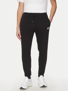 Alpha Industries Spodnie dresowe Small Logo 156374 Czarny Regular Fit