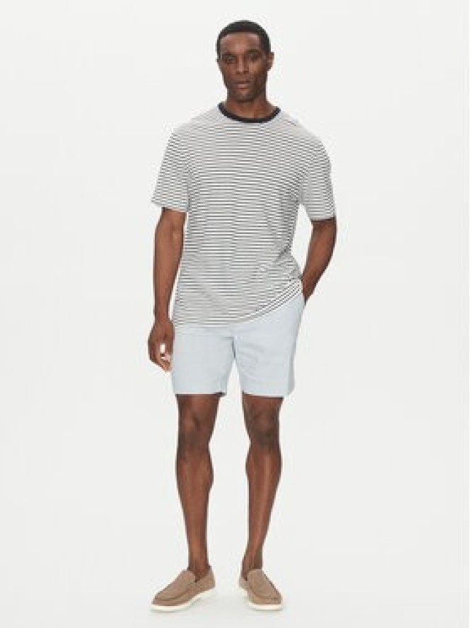 BOSS T-Shirt 50537498 Granatowy Regular Fit