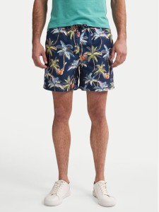 Petrol Industries Szorty kąpielowe M-1050-SWS963 Granatowy Regular Fit