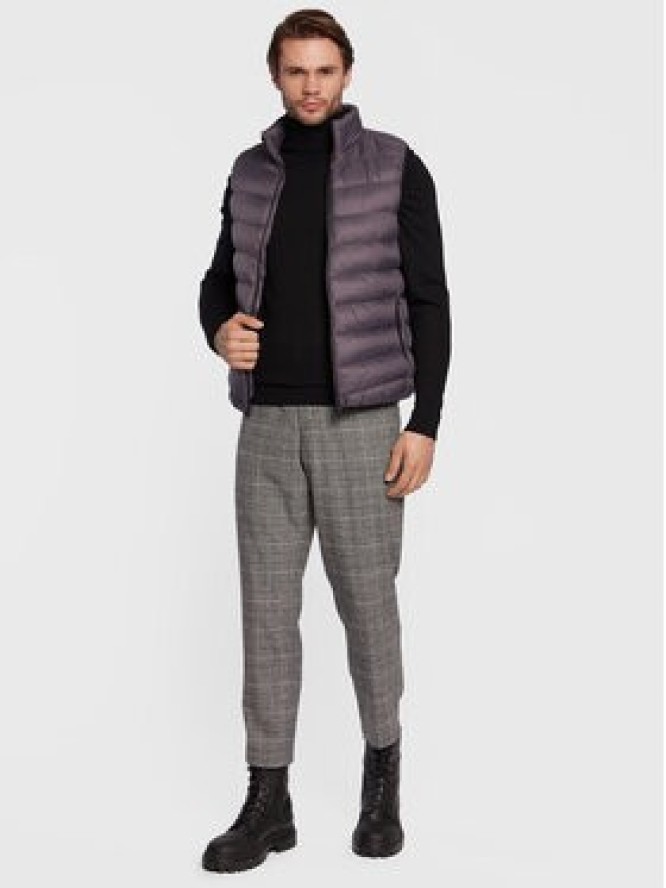 Brave Soul Bezrękawnik MJK-CHADDERTON Szary Regular Fit