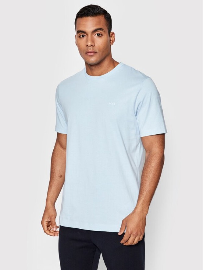 Boss T-Shirt Thompson 01 50468347 Błękitny Regular Fit