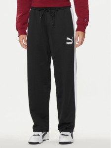 Puma Spodnie dresowe Iconic T7 625412 Czarny Straight Leg