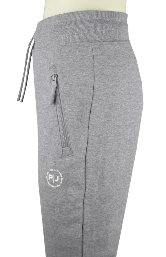 Dresowe Spodnie, Męskie - Pako Jeans - Szare