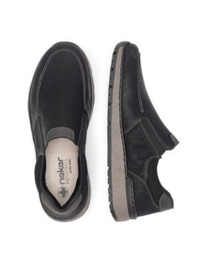 Rieker Półbuty B9062-00 Czarny