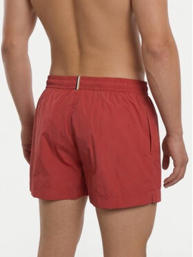 BOSS Szorty kąpielowe Mooneye 50469280 Czerwony Regular Fit