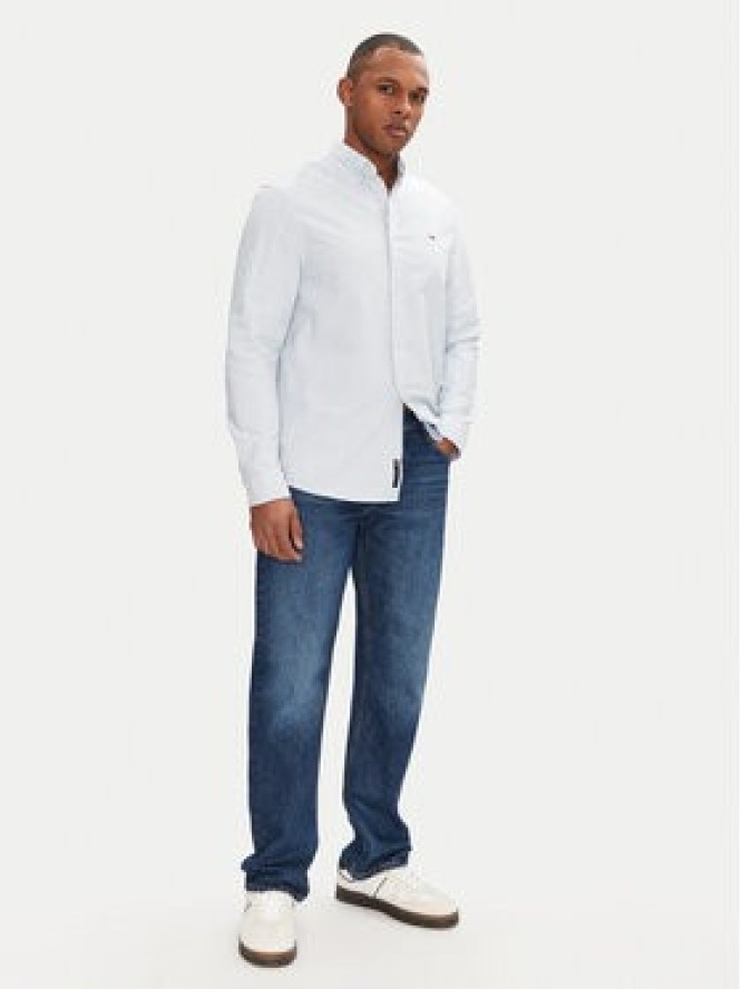 Tommy Jeans Koszula DM0DM21298 Błękitny Regular Fit