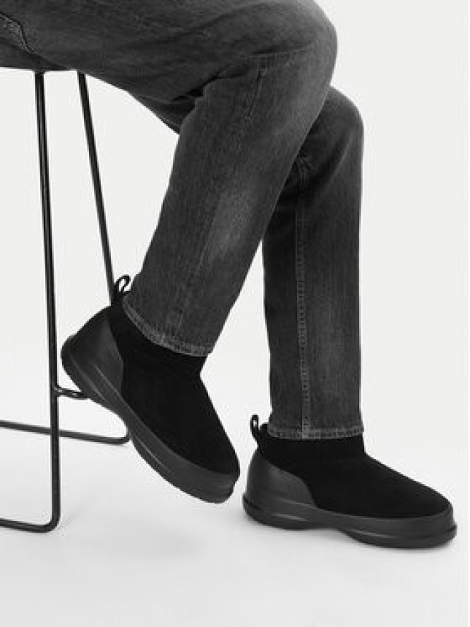 Moon Boot Śniegowce Luna Low Suede Boot 80D2480040 Czarny