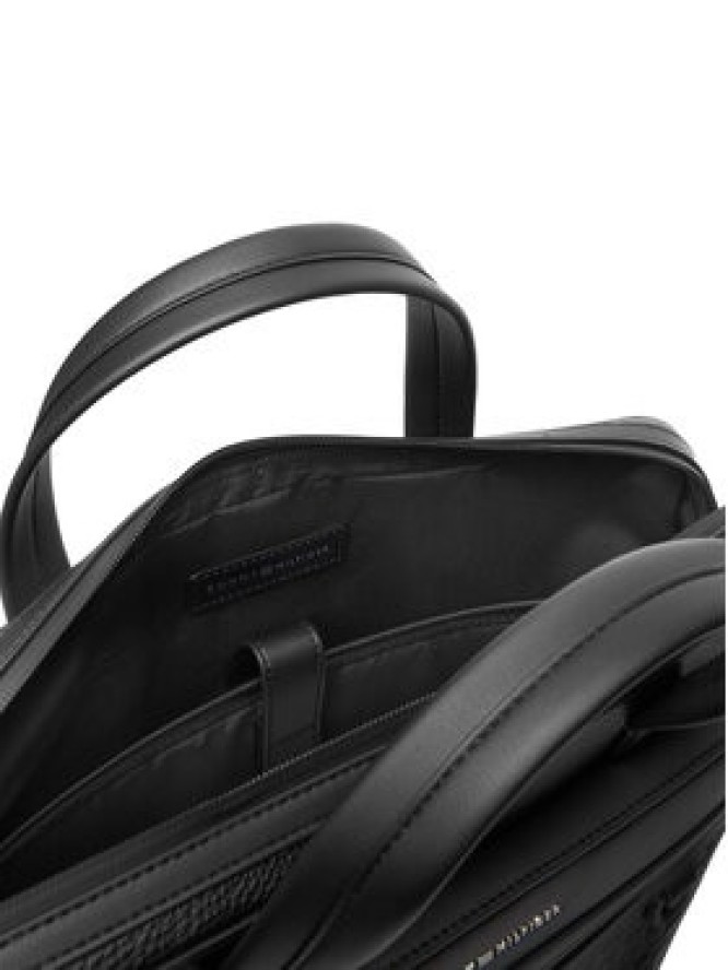 Tommy Hilfiger Torba na laptopa Th Modern Computer Bag AM0AM14002 Czarny