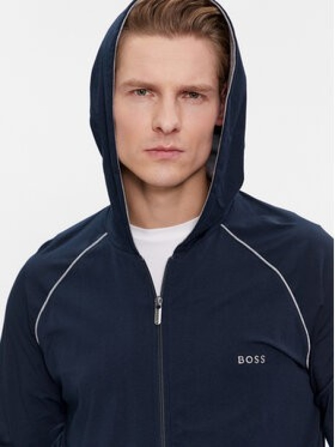 Boss Bluza Mix&Match 50515392 Granatowy Regular Fit