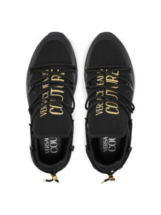Versace Jeans Couture Sneakersy 79YA3SA6 ZS915 G89 Czarny